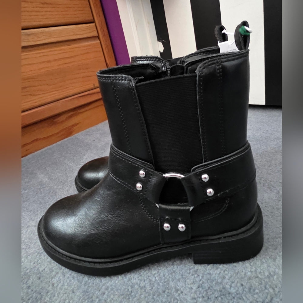 Nwt Black Moto Boots